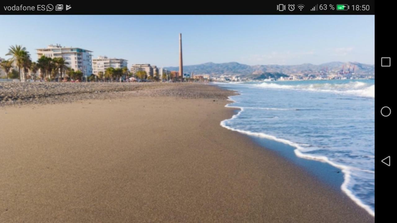 Malaga Playa,Centro ,Bus Y Metro Apartment Luaran gambar